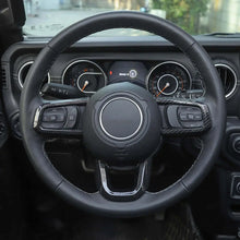 For 2018+ Jeep Wrangler JL & Gladiator JT Steering Wheel Trim Cover – Interior Accent RT-TCZ