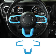 For 2018+ Jeep Wrangler JL & Gladiator JT Steering Wheel Trim Cover – Interior Accent RT-TCZ