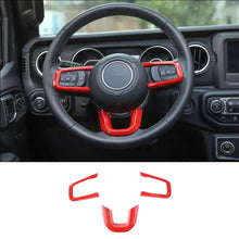 For 2018+ Jeep Wrangler JL & Gladiator JT Steering Wheel Trim Cover – Interior Accent RT-TCZ