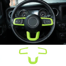 For 2018+ Jeep Wrangler JL & Gladiator JT Steering Wheel Trim Cover – Interior Accent RT-TCZ