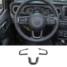 For 2018+ Jeep Wrangler JL & Gladiator JT Steering Wheel Trim Cover – Interior Accent RT-TCZ