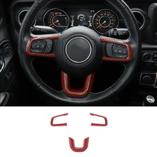 For 2018+ Jeep Wrangler JL & Gladiator JT Steering Wheel Trim Cover – Interior Accent RT-TCZ