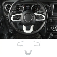 For 2018+ Jeep Wrangler JL & Gladiator JT Steering Wheel Trim Cover – Interior Accent RT-TCZ