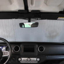 For 2018+ Jeep Wrangler JL & Gladiator JT Windshield Sunshade Cover Sun Visor Cover RT-TCZ