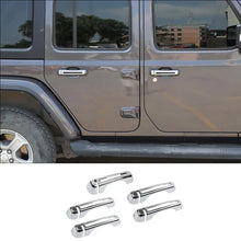 For 2018+ Jeep Wrangler JLU 4-Door Exterior Door Handle & Tailgate Handle Cover Trim Kit RT-TCZ