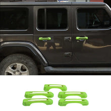 For 2018+ Jeep Wrangler JLU 4-Door Exterior Door Handle & Tailgate Handle Cover Trim Kit RT-TCZ