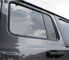 For 2018+ Jeep Wrangler JLU Gladiator JT 4-Door Rear Door Window Decals Glass Panel Trim Cover RT-TCZ