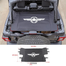 For 2018+ Jeep Wrangler JLU Rear Trunk Luggage Carrier Cargo Cover Shade Storage Curtain Protect RT-TCZ
