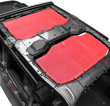 For 2018+ Jeep Wrangler JLU Unlimited 4 Door Front & Rear Mesh Bikini Top Sunshade – UV Protection Soft Roof Cover RT-TCZ
