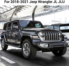 For 2018+ Jeep Wrangler JLU, 4Doors Side Small Window Decals Rear Door Window Stickers, American Flag RT-TCZ