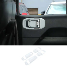 For 2018+ Jeep Wrangler JL& Gladiator JT 4-Door Car Door Handle Bowl Cover Decor Trim RT-TCZ
