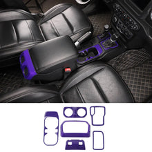 For 2018+ Jeep Wrangler JL, JLU & Gladiator JT 6PCS Gear Shift, Cup Holder & Rear Air Vent Accent Trim Kit RT-TCZ