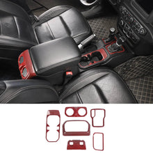 For 2018+ Jeep Wrangler JL, JLU & Gladiator JT 6PCS Gear Shift, Cup Holder & Rear Air Vent Accent Trim Kit RT-TCZ