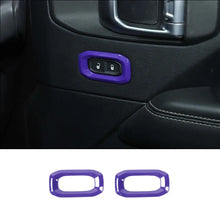 For 2018+ Jeep Wrangler JL, JLU & Gladiator JT Door Handle Lock Button Cover Trim – Interior Door Accent RT-TCZ