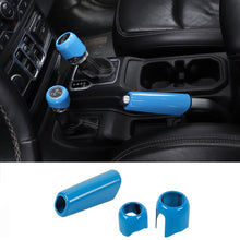 For 2018+ Jeep Wrangler JL, JLU & Gladiator JT Handbrake, 4WD, and Gear Shift Knob Trim Cover – Interior Accent Kit RT-TCZ