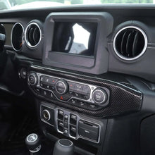 For 2018–2023 Jeep Wrangler JL & Gladiator JT Air Conditioning Switch Panel Cover Trim – Interior Accent RT-TCZ