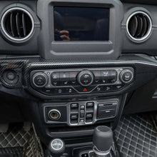 For 2018–2023 Jeep Wrangler JL & Gladiator JT Air Conditioning Switch Panel Cover Trim – Interior Accent RT-TCZ