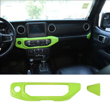 For 2018–2023 Jeep Wrangler JL & Gladiator JT Air Conditioning Switch Panel Cover Trim – Interior Accent RT-TCZ