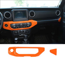 For 2018–2023 Jeep Wrangler JL & Gladiator JT Air Conditioning Switch Panel Cover Trim – Interior Accent RT-TCZ