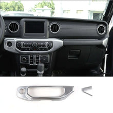 For 2018–2023 Jeep Wrangler JL & Gladiator JT Air Conditioning Switch Panel Cover Trim – Interior Accent RT-TCZ