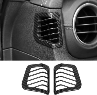For 2018–2023 Jeep Wrangler JL, JLU & Gladiator JT Dashboard Side A/C Vent Cover Trim – Interior Accent Frame RT-TCZ