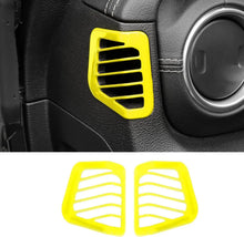 For 2018–2023 Jeep Wrangler JL, JLU & Gladiator JT Dashboard Side A/C Vent Cover Trim – Interior Accent Frame RT-TCZ