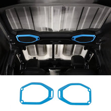 For 2018–2023 Jeep Wrangler JL, JLU & Gladiator JT Top Roof Speaker Ring Trim Cover – Interior Accent RT-TCZ