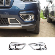 For 2019+ Jeep Cherokee Front Fog Lamp Light Bezels Trim RT-TCZ