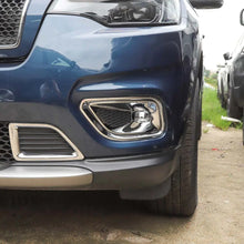 For 2019+ Jeep Cherokee Front Fog Lamp Light Bezels Trim RT-TCZ