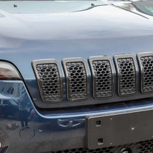 For 2019+ Jeep Cherokee Front Grille Inserts Cover Trim Kit RT-TCZ