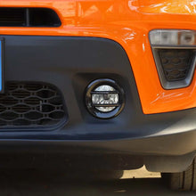 For 2019+ Jeep Renegade 2x Exterior Front Fog Light Lamp Guards Bezel Trim RT-TCZ