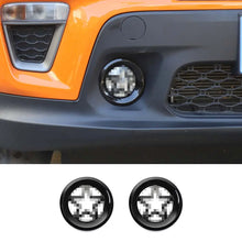 For 2019+ Jeep Renegade 2x Exterior Front Fog Light Lamp Guards Bezel Trim RT-TCZ