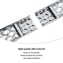 For 2019+ Jeep Renegade Front Face Grille Insect Mesh Net Decor Cover Chrome RT-TCZ