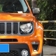 For 2019+ Jeep Renegade Headlight Bezels Angry Eyes Head Lamp Ring Trim Bezels RT-TCZ