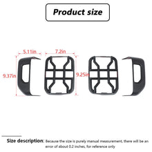 For 2020+ Gladiator JT Exterior Taillight Rear Lamp Protection Guard Trim Black RT-TCZ