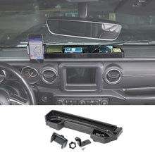 For 2021-2023 Jeep Wrangler JL JLU Gladiator JT 4XE Dashboard Phone Holder with Storage Tray RT-TCZ