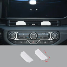 For 2024+ Jeep Wrangler JL/Gladiator JT Central Air Vent Outlet Adjust Cover Trim Decors RT-TCZ