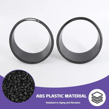 For 2024+ Jeep Wrangler JL/Gladiator JT Front Light Bezels Circle Trim RT-TCZ