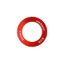 For Jeep 14+ Cherokee/ 2014-2021 Grand Cherokee WK2 Engine Start Stop Button Ring & Cap Cover Trim RT-TCZ