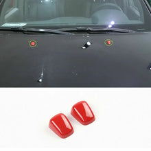 For Jeep 2011-2021 Grand Cherokee/ 14+ Cherokee/ 08+ Compass/ 11-15 Patriot Wiper Water Spray Nozzle Cover Trim RT-TCZ