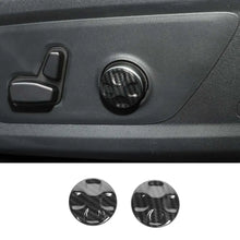 For Jeep 2011-2021 Grand Cherokee/ 2014+ Cherokee Seat Lumbar Support Adjust Button Cover Trim RT-TCZ