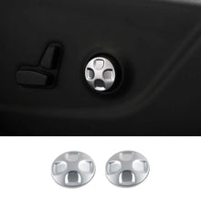For Jeep 2011-2021 Grand Cherokee/ 2014+ Cherokee Seat Lumbar Support Adjust Button Cover Trim RT-TCZ