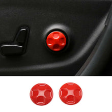 For Jeep 2011-2021 Grand Cherokee/ 2014+ Cherokee Seat Lumbar Support Adjust Button Cover Trim RT-TCZ