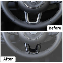 For Jeep 2015+ Renegade/ 2017-2020 Compass Steering Wheel U-Shaped Decoration Cover Trim RT-TCZ