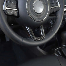 For Jeep 2015+ Renegade/ 2017-2020 Compass Steering Wheel U-Shaped Decoration Cover Trim RT-TCZ
