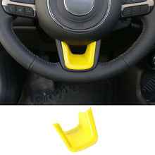 For Jeep 2015+ Renegade/ 2017-2020 Compass Steering Wheel U-Shaped Decoration Cover Trim RT-TCZ