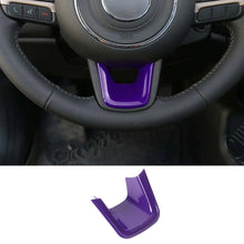 For Jeep 2015+ Renegade/ 2017-2020 Compass Steering Wheel U-Shaped Decoration Cover Trim RT-TCZ