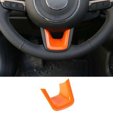 For Jeep 2015+ Renegade/ 2017-2020 Compass Steering Wheel U-Shaped Decoration Cover Trim RT-TCZ