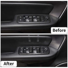 For Jeep Grand Cherokee 2011-2021 WK2 &Cherokee 2014+ Window Lift Switch Button Cover Trim RT-TCZ