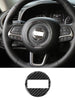For Jeep Renegade 16+/ Grand Cherokee 11-21/ Cherokee14+/ Wrangler JK 11-18 Steering Wheel Center Trim Cover RT-TCZ